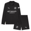 Fotbalové dresy Manchester City Dětské Venkovní Dres 2025-26 Dlouhý Rukáv Fotbalové dresy Manchester City Dětské Venkovní Dres 2025-26 Dlouhý Rukáv